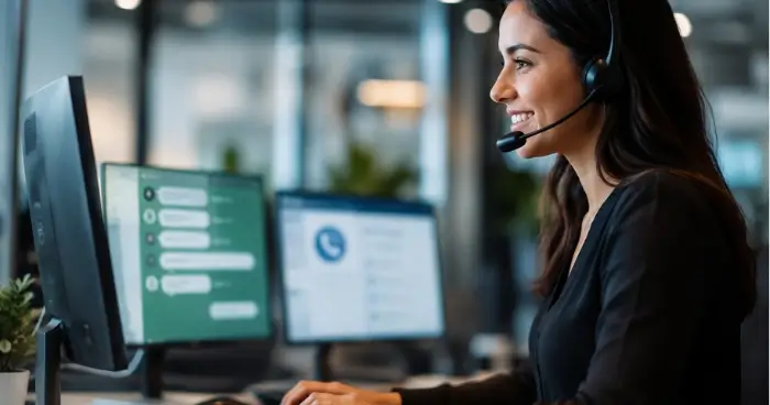 Como integrar WhatsApp, telefone e e-mail | Matekdata